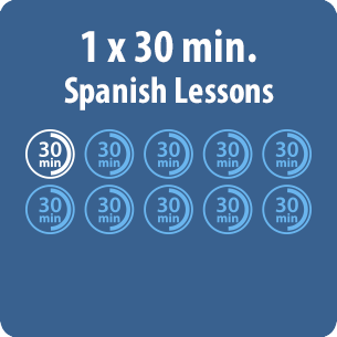 Online Spanish lessons: 1 x 30-minute lesson